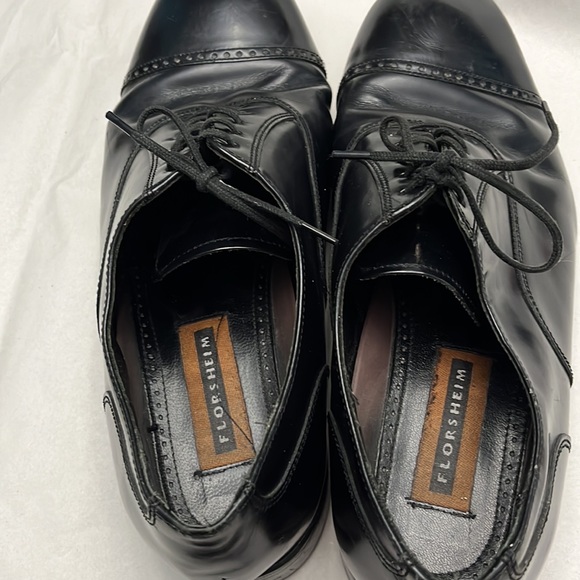 Florsheim Lexington Plain Toe Oxford Black Leather Dress Shoes - Size 9 main image 5